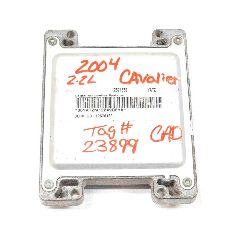 2004 Cavalier 2.2L Engine Electronic Control Module OEM 12571650