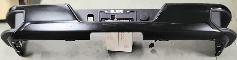 2024 Chevrolet Silverado 2500 3500 Rear Bumper Black w/o Park Assist 10792G