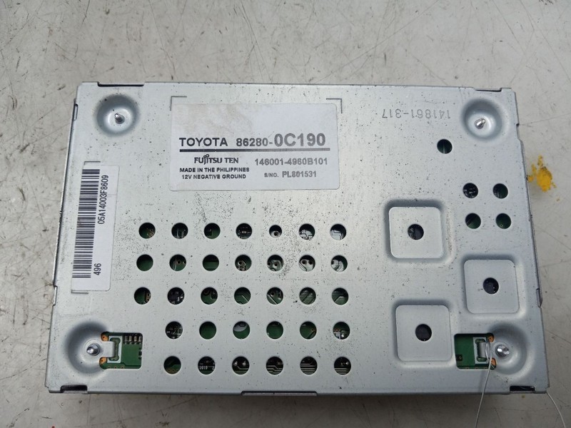 14 15 16 17 18 19 TOYOTA TUNDRA AUDIO AMPLIFIER 86280-0C190