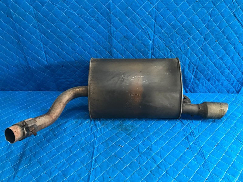 00-02 Jaguar S-Type Exhaust Muffler W/Tailpipe OEM XR83-5230-BF
