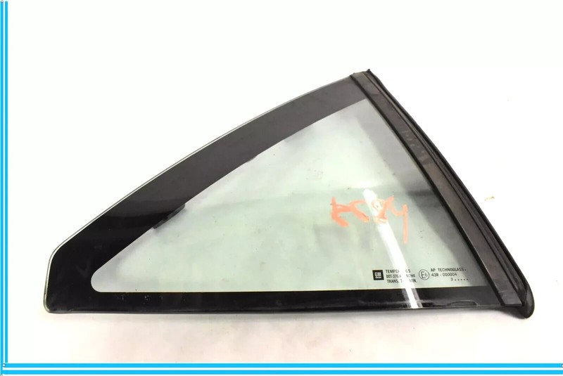 04-09 Cadillac XLR Rear Right Passenger Side Quarter Window Glass 170010002 OEM