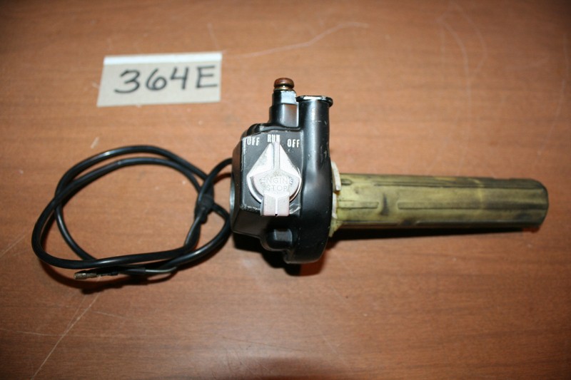 1983 Kawasaki KD80 Twist Throttle Run Off Switch OEM 83 B
