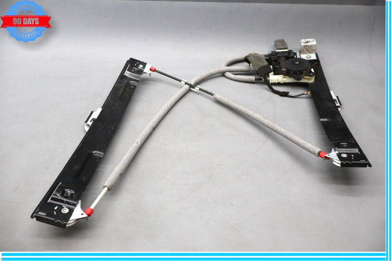 09-15 Jaguar XF XFR Front Right Side Door Window Glass Ragulator W/ Motor Oem