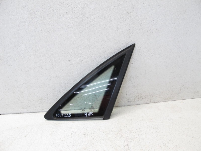 09-16 AUDI B8 A4 S4 RS4 SEDAN REAR RIGHT PASSENGER QUARTER WINDOW GLASS OEM 1017