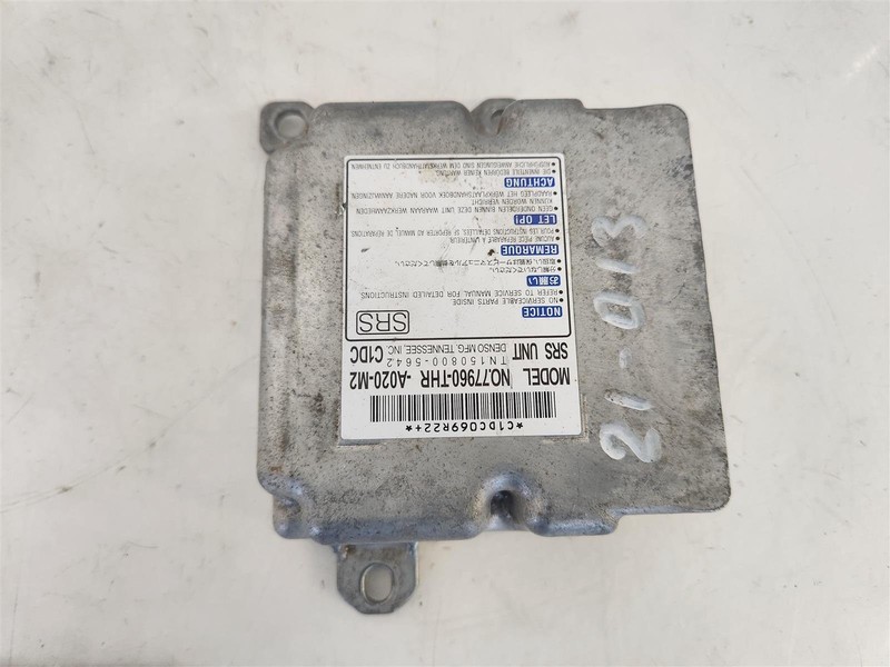 2018-2020 Honda Odyssey Srs Control Module Computer Unit - Good - 77960-Thr-A02