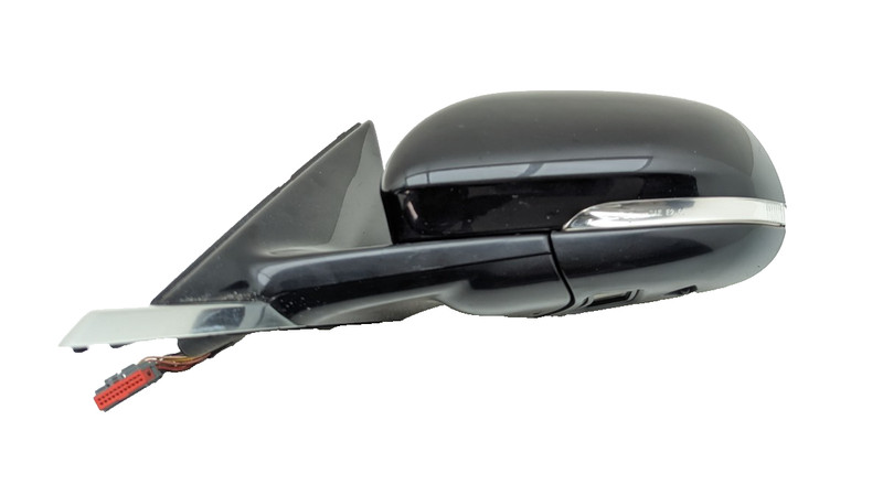 10-15 Jaguar XF X250 Front Left Driver Side Rear View Door Mirror Black Oem