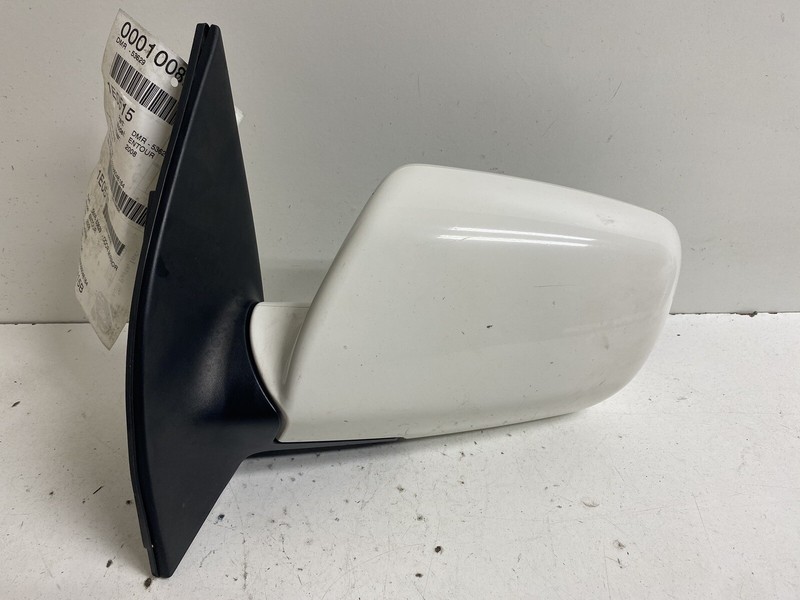 2007-2010 Hyundai Entourage White Left Driver Side View Door Mirror 3 Pin Glass