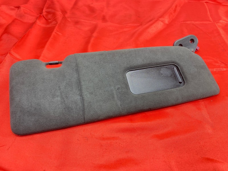 04-10 BMW E63 645 650 M6 Coupe Right Side Upper Sun Visor Shade Alcantara OEM✅