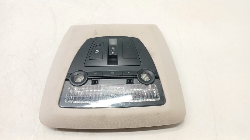 09-15 BMW F01 F02 750i FRONT OVERHEAD SWITCH UNIT ROOF DOME MAP LIGHT PANEL 0114