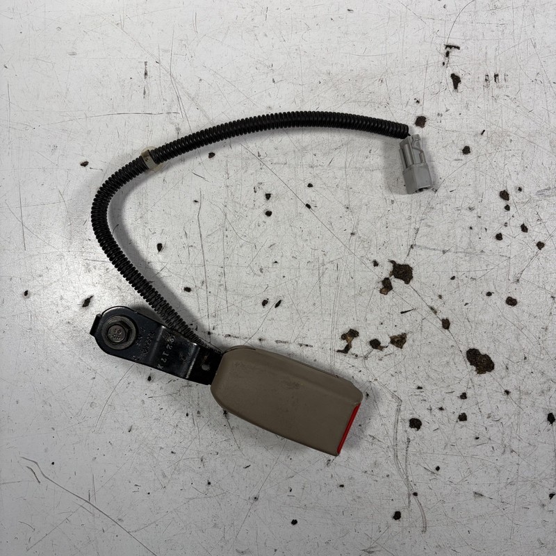 01-03 Acura CL Right Front Seat Belt Buckle Beige 04813-S3M-A03ZC OEM
