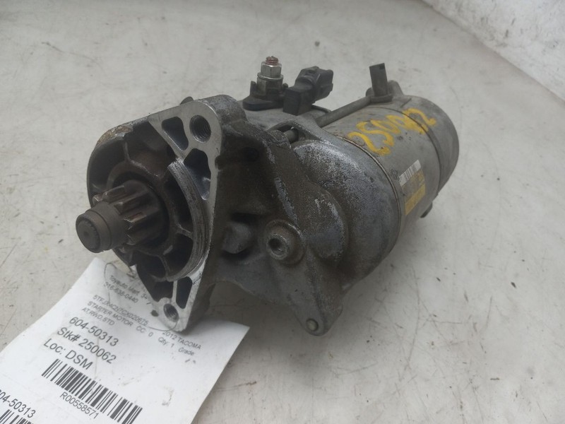 11 12 13 14 15 TOYOTA TACOMA STARTER MOTOR 1.4KW 4CYL 2TRFE