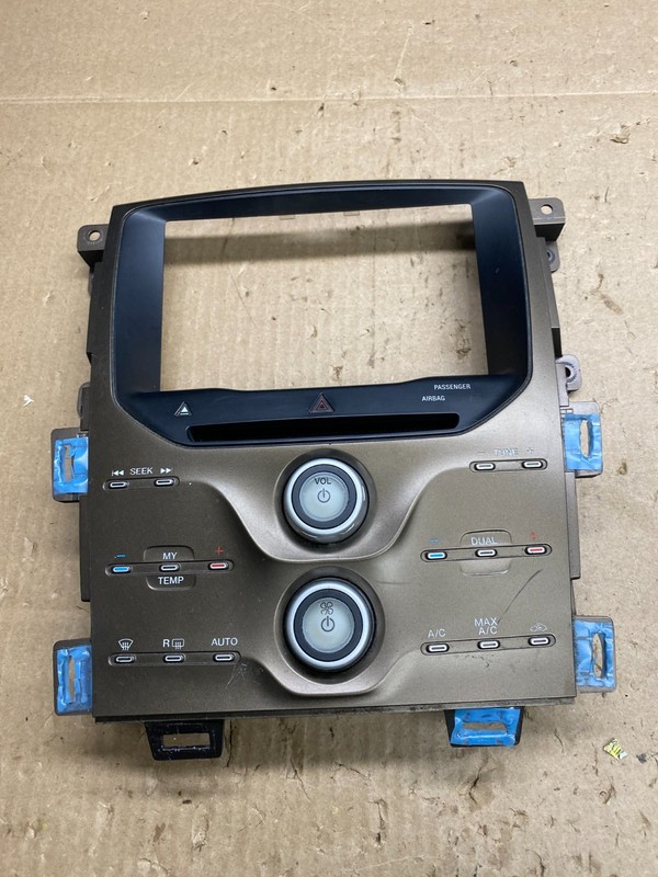 2011-2014 Ford Edge Heater Climate Control Radio CD Control Dash Bezel AC6614 DG