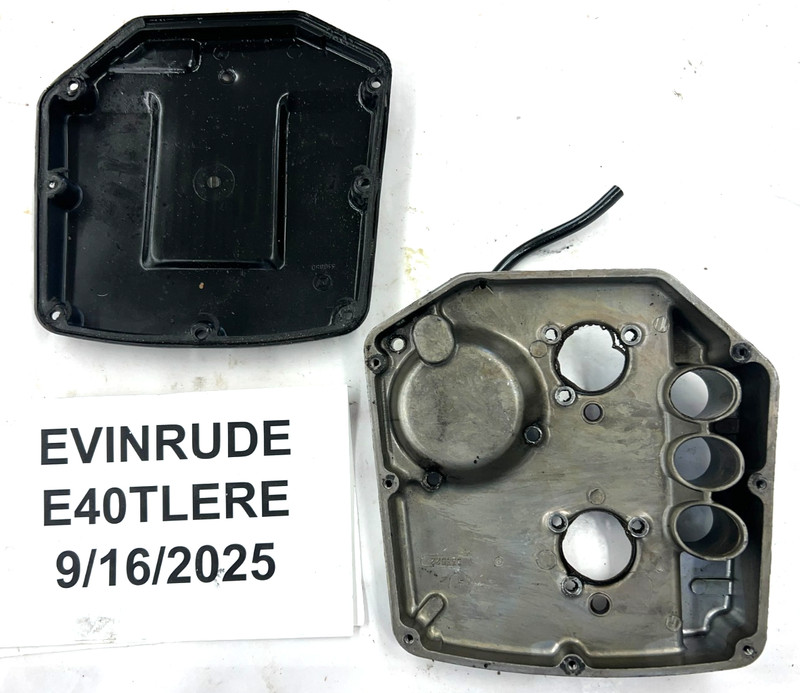 Evinrude Johnson 40 hp 48 hp 50 hp BASE 333522 OEM COVER AIR SILENCER 336856