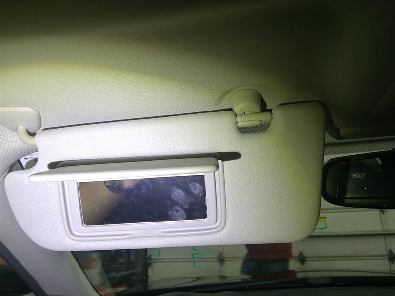 Driver Left Sun Visor Illuminated Fits 14-23 INFINITI Q50 1777578