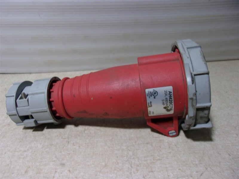 Arrow Hart AH420C7WA 20A 480VAC Plug Connector *FREE SHIPPING*