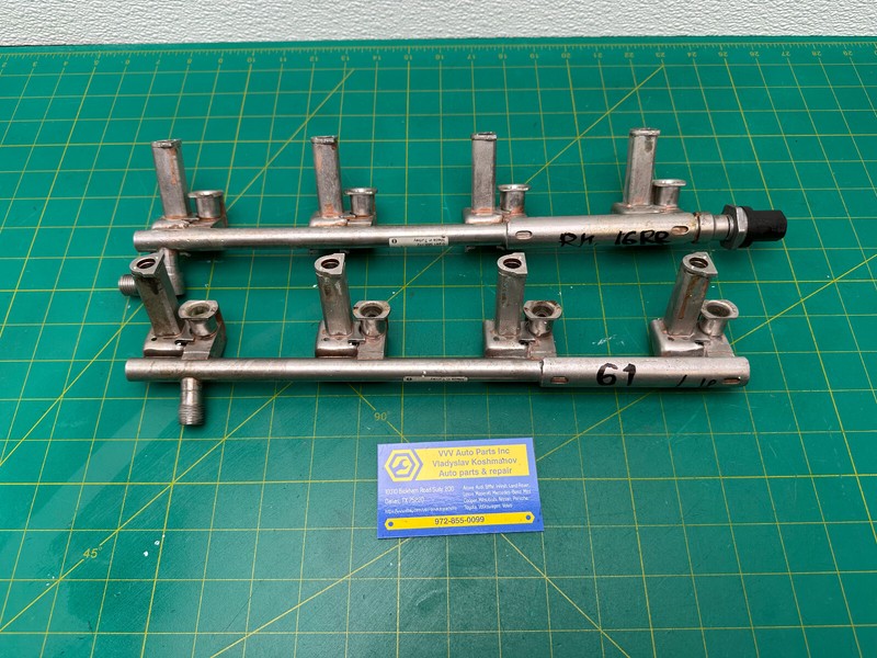 15-21 Range Rover 3.0L 5.0L engine FUEL INJECTOR RAIL PAIR OEM