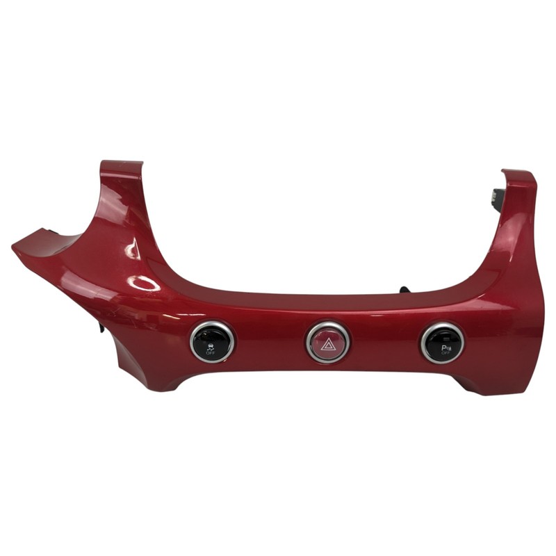 16-18 Fiat 500X Dash Dashboard Traction Red Hazard Parking Switch Trim