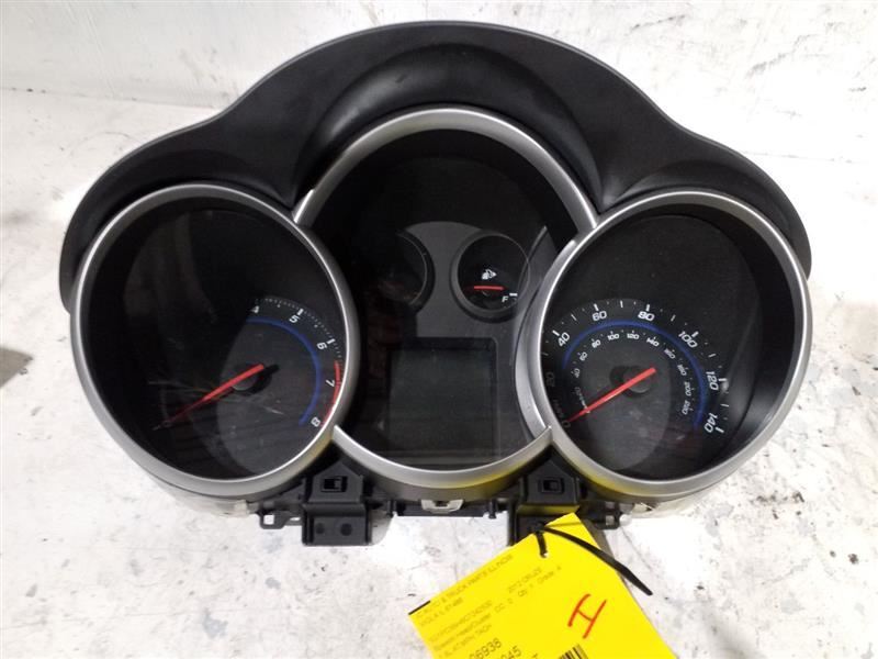 Speedometer MPH US Market With Black Cluster Opt B76 Fits 12 CRUZE 3194559