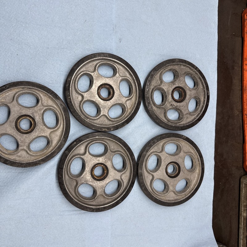 1985 Yamaha Vintage Snowmobile SRV540 Srv 540 Rear Suspension Idler Wheels 6”