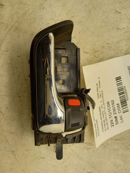 2008 TOYOTA PRIUS PASSENGER SIDE FRONT DOOR INTERIOR DOOR HANDLE