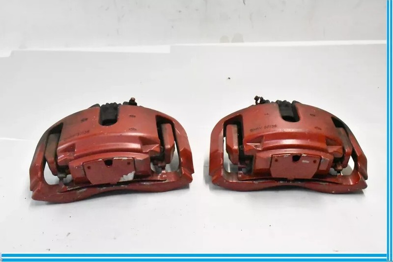 09-16 BMW 650i 550i 740i 750Li Front Left & Right Brake Calipers Set of 2 OEM