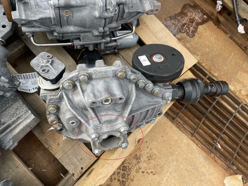 16-17 LAND RANGE ROVER SPORT 3.0L DIESEL FRONT CARRIER DIFFERENTIAL 47K LR089552