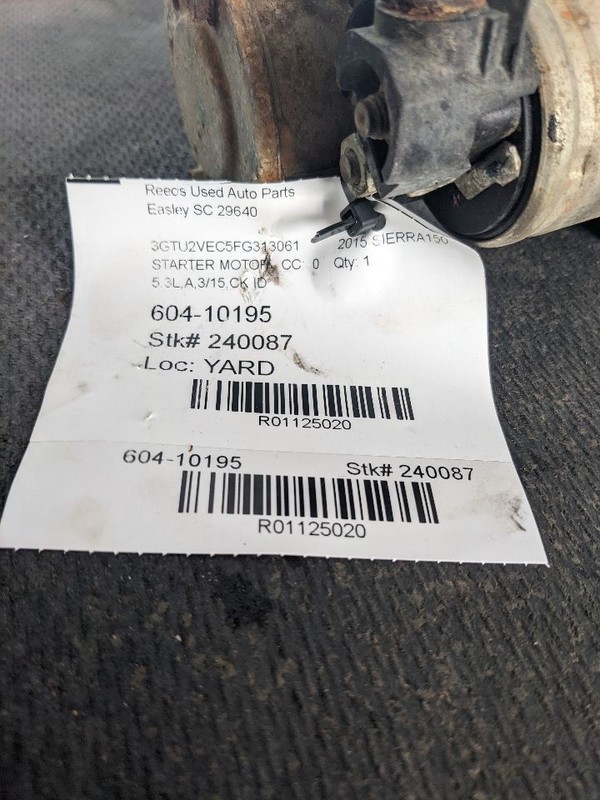 SIERRA150 2015 Starter Motor 1125020