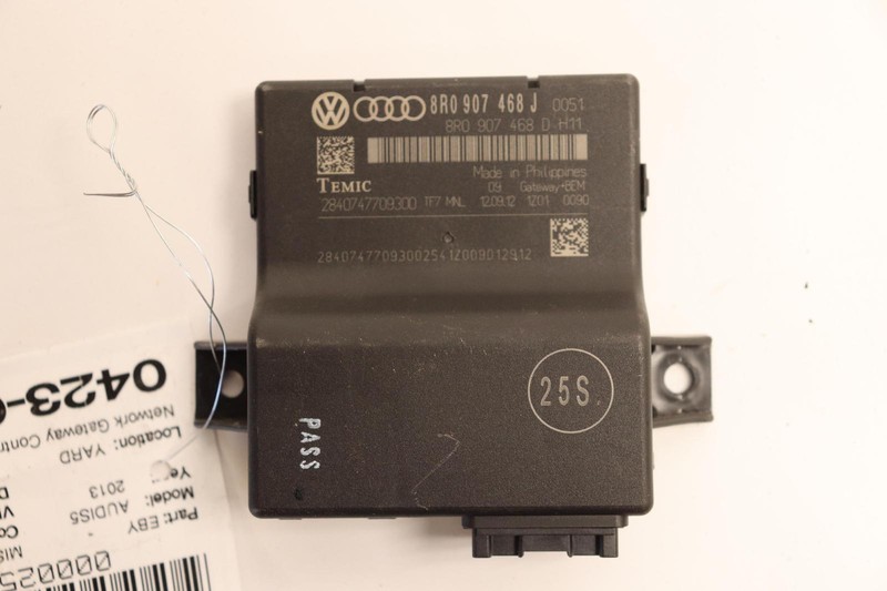 2013-2017 AUDI S5 COUPE NETWORK GATEWAY CONTROL MODULE UNIT OEM