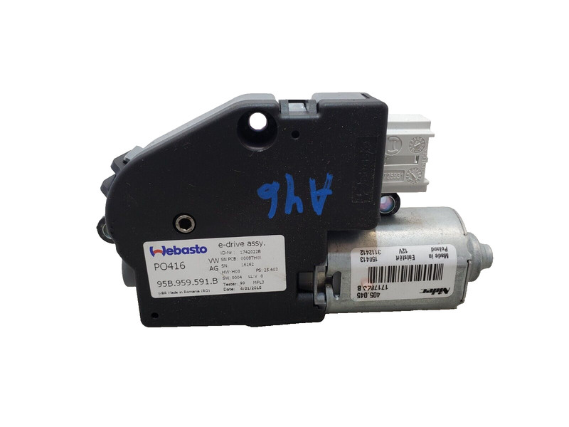 ✅15-21 OEM Porsche Macan Turbo 95B Panoramic Glass Sunroof Moon Roof Drive Motor