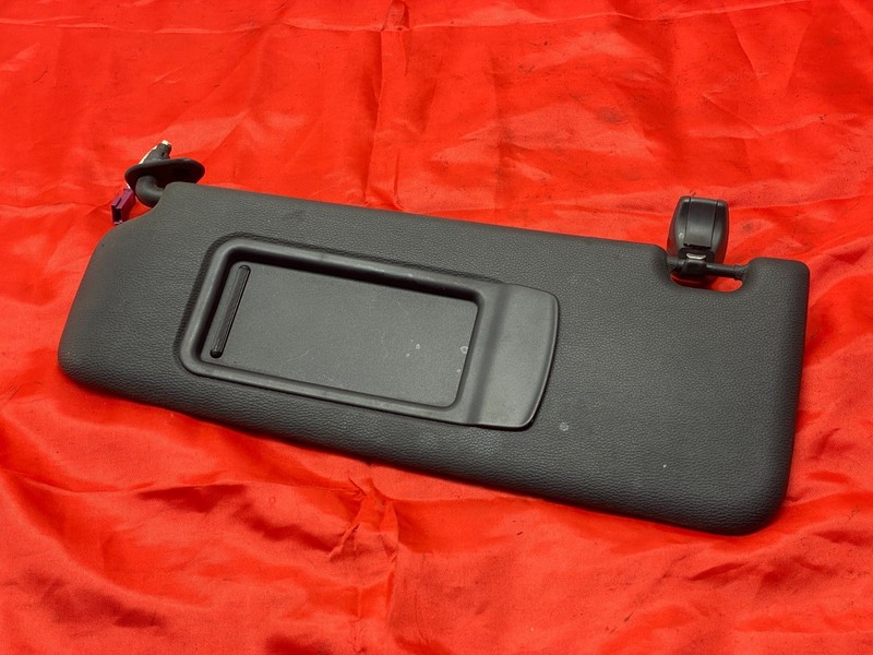 07-13 BMW E92 328i 335i M3 COUPE Left Upper Sun Visor Shade Cover Black OEM✅