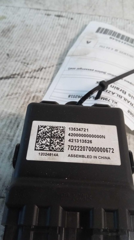 Used Air Bag Module fits: 2023 Chevrolet Trailblazer Air Bag occupant detection