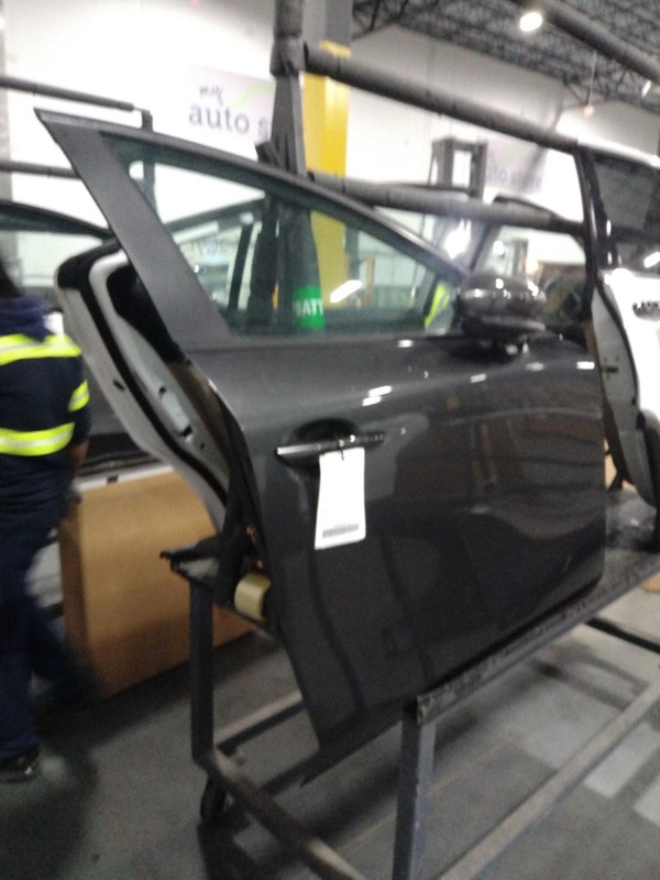 2023 MAZDA 3 Front Right Door Grey Used OEM 684421 21K Miles