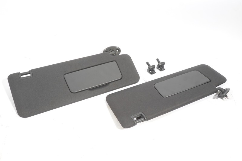2021-2024 TOYOTA SIENNA PLATINUM WINDSHIELD SUN VISOR COVERS SET OF 2 BLACK OEM