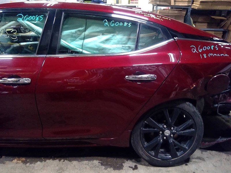Driver Left Rear Side Door Fits 16-20 MAXIMA 1762265