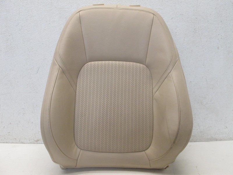16-23 JAGUAR X260 XF LEATHER SEAT TOP UPPER FRONT LEFT DRIVER OEM 121124B
