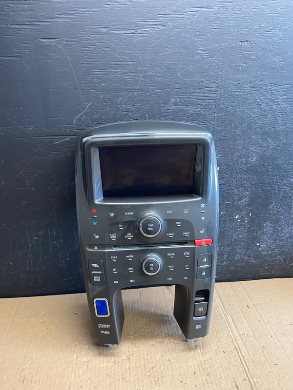 2011 Chevrolet Volt Radio Face Climate Control Panel Bezel ae3929 DG