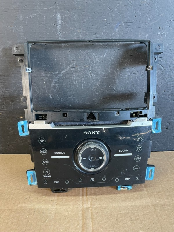 2011-2014 Ford Edge Heater Climate Control Sony Radio CD Control Dash AC2301 DG