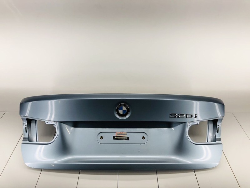 13-18 BMW 320I F30 REAR TRUNK DECK COVER LID LIQUID BLUE METALLIC OEM #17