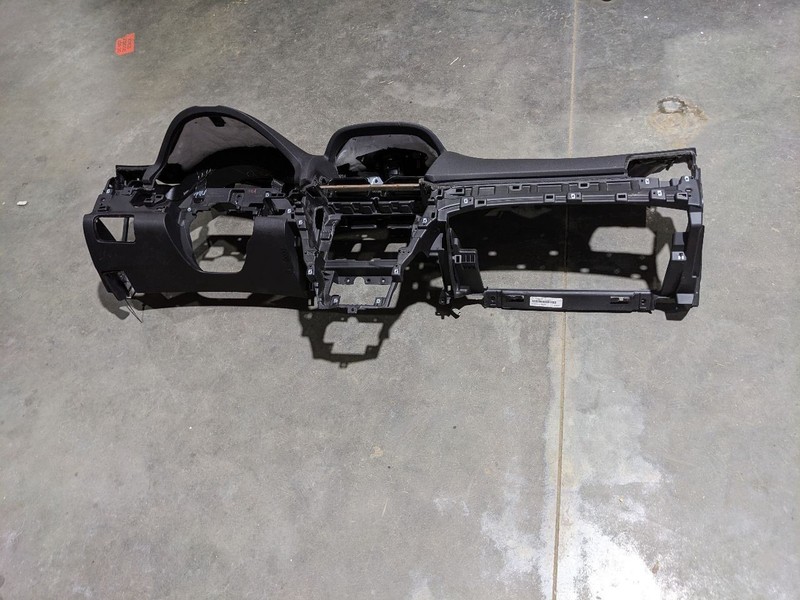 Passenger Dash Fits 09-14 TL Black OEM without Bag 1160017