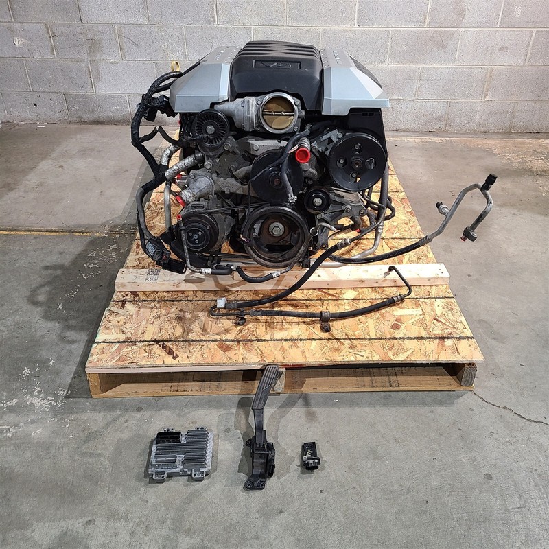 10-15 Camaro Ss Engine 6.2L Manual TR6060 Trans Ls3 Drop Out 153k Aa7478