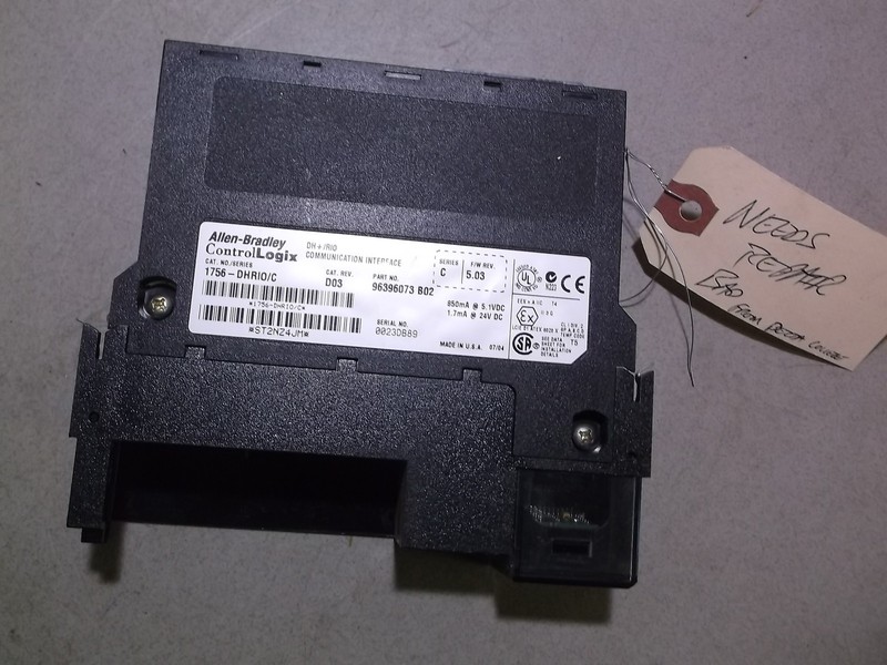 Allen Bradley 1756-DHRIO/C ControlLogix Interface Module, Needs Repair