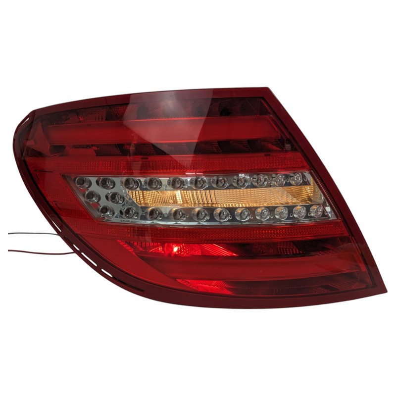 12-15 Mercedes W204 C350 C300 C250 C63 Rear Tail Light Lamp LED Left Driver OEM