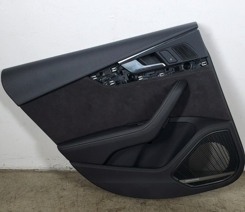 ✅ 18-21 OEM Audi RS5 S5 Sportback Rear Left Driver Side Door Card Panel Leather