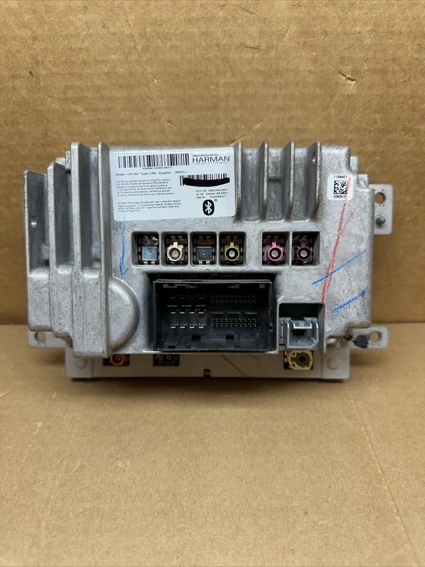 2017 Chrysler Pacifica Dash Radio Receiver Module Head Unit VP3 NA 68232028AJ