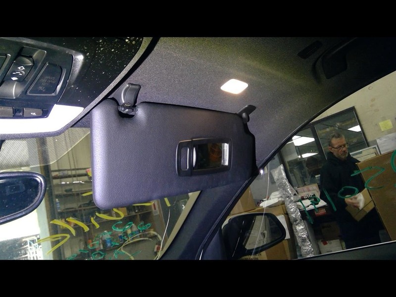 Passenger Right Sun Visor Fits 16-22 BMW X1 1599511