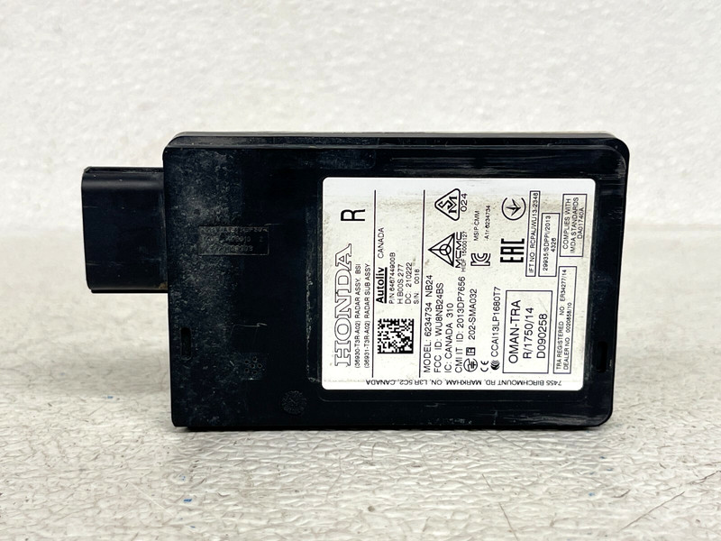 ⭐2019-2022 ACURA ILX REAR RIGHT BLIND SPOT RADAR SENSOR MODULE UNIT OEM LOT2595