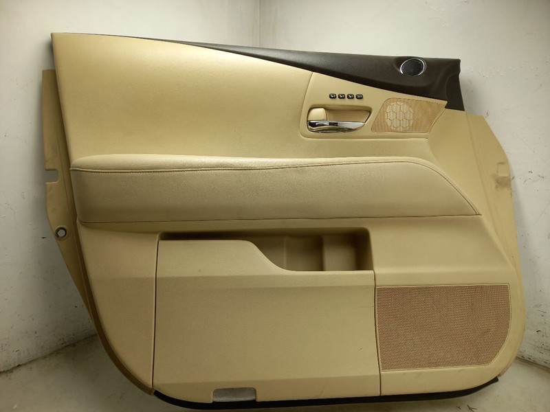10 LEXUS RX450H FRONT DRIVER LEFT DOOR PANEL TAN-LB00