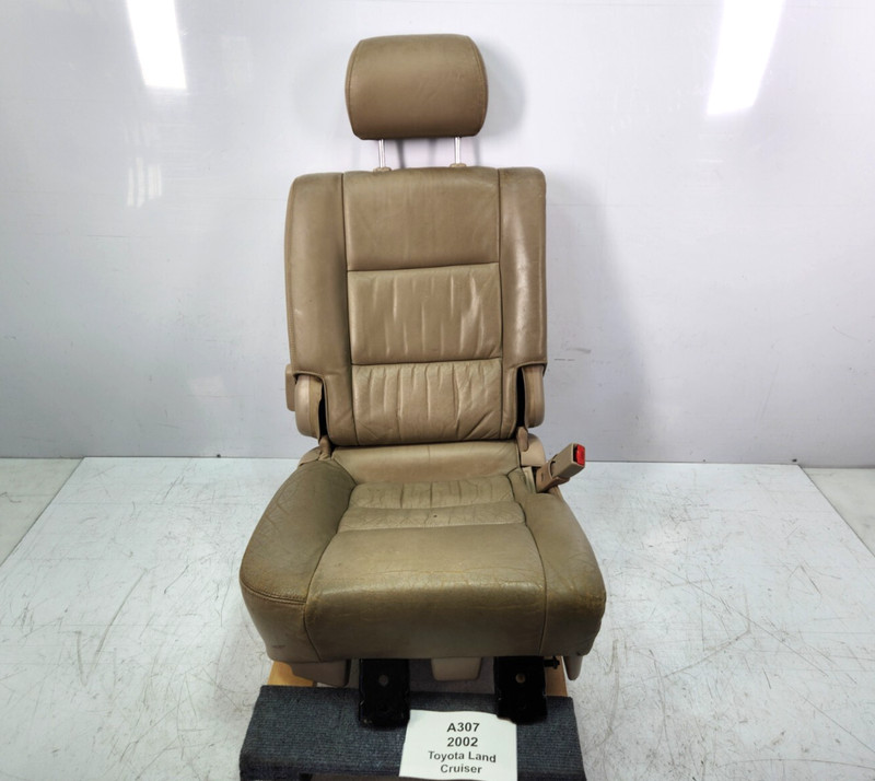 ✅ 98-02 OEM Toyota Land Cruiser J100 Rear Right 2nd Row Seat Leather NOTE*