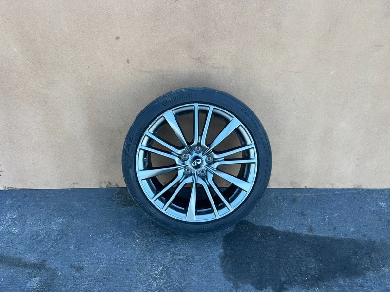 INFINITI Q50 RED SPORT 2016-2024 OEM 19X9J'' INCH TIRE WHEEL RIM 245/40ZR19