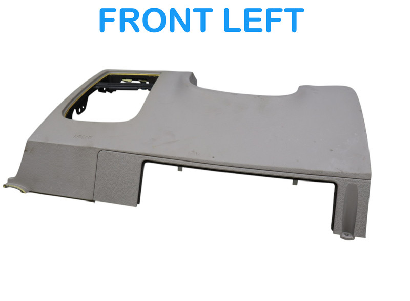 15-19 Hyundai Genesis G80 Front Left Side Lower Dash Trim Cover Panel Gray Oem